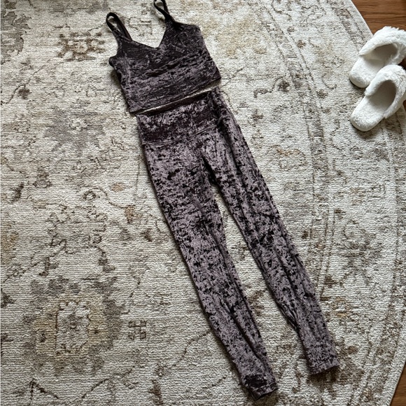 lululemon athletica Velvet Align Set in Brown - Picture 4 of 4